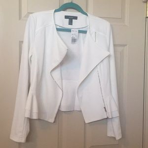 Women’s white casual jacket